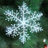 30 Pcs Christmas Snowflake Ornaments Decoration For Tree Holiday Party Store Home Xmas Decor | Deco | Default Title | The Brand Decò