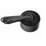 Black Nylon Measuring Cup & Spoon Set, 10 Pieces | Utensils | | The Brand Decò