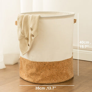 Tyvek laundry basket canvas Toy Storage Box Splice flexible | laundry basket | phelloderm-35cm-40cm | The Brand Decò