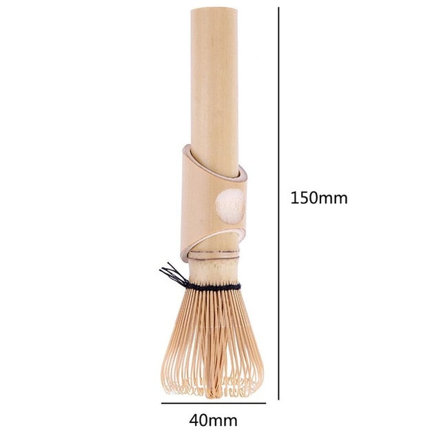 Bamboo Matcha Whisk Japanese Brush Professional | Matcha Whisk | Long Handle | The Brand Decò