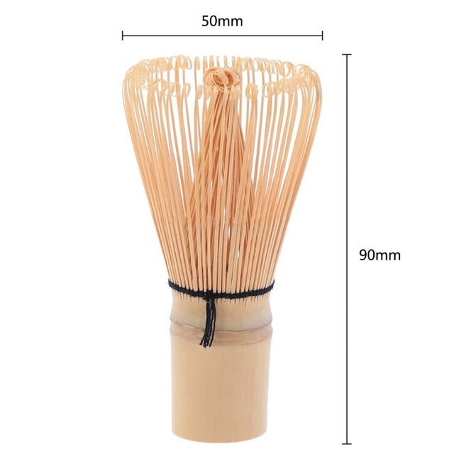 Bamboo Matcha Whisk Japanese Brush Professional | Matcha Whisk | 48 Edges | The Brand Decò