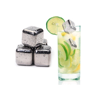 Stainless Steel Ice Cubes | Ice | | The Brand Decò