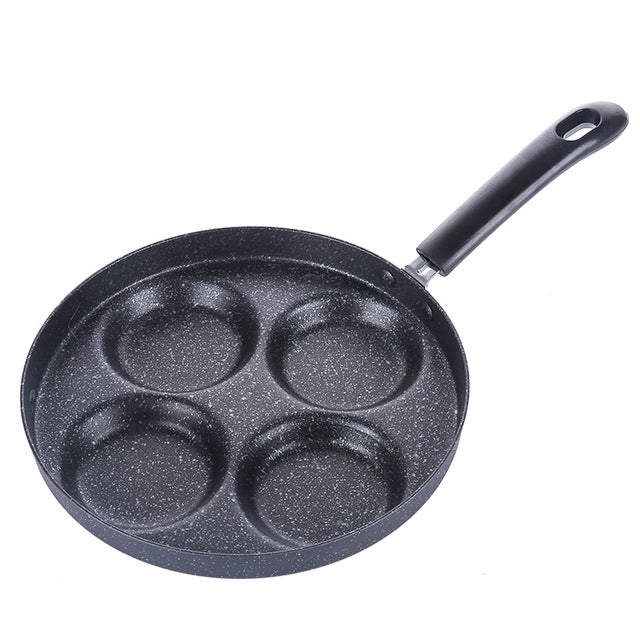 Four-hole Omelet Pan For Eggs Ham Pancake Maker | Utensils | Round | The Brand Decò