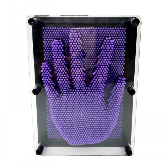 Pin Art 3D Sculpture | Toys | Purple / S | The Brand Decò