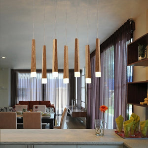 Wood Stick Pendant Lamp Light | Pendants | | The Brand Decò