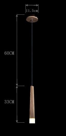 Wood Stick Pendant Lamp Light | Pendants | 1head / LED Warm White | The Brand Decò