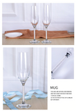 Wedding Champagne Glasses | Glass | | The Brand Decò