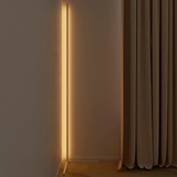 The Brand Decò Colorful Led Lamp | Minimalist LED Corner Floor Lamp | White Body | Dreamcolor Light | The Brand Decò