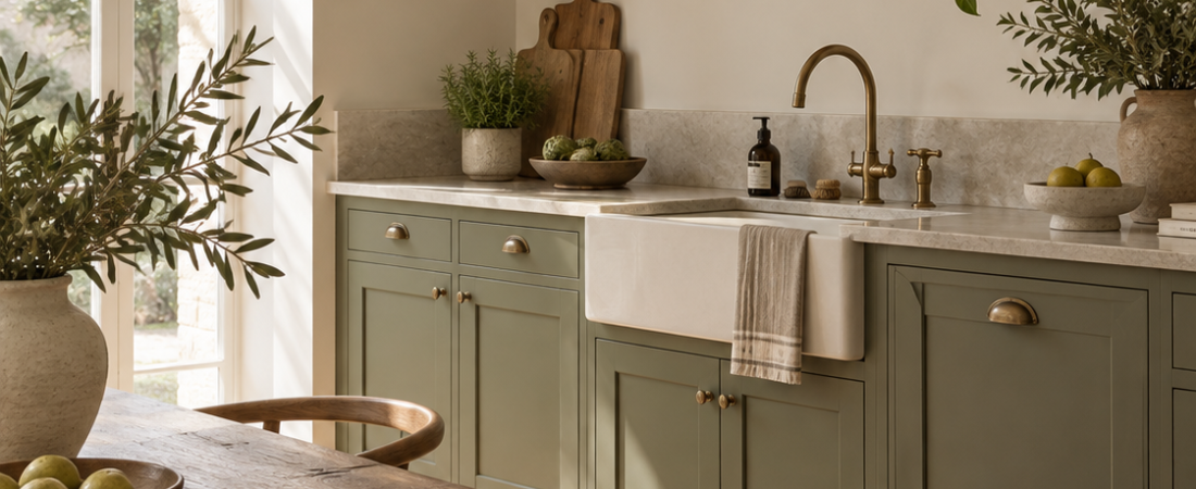 Verde oliva en interiores: materiales, luz y combinaciones que funcionan